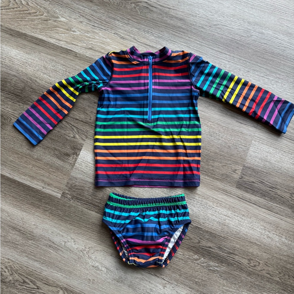 Primary Rash Guard & Swim Diaper 18-24 mo
